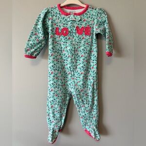 3-6 months Carters footed sleeper